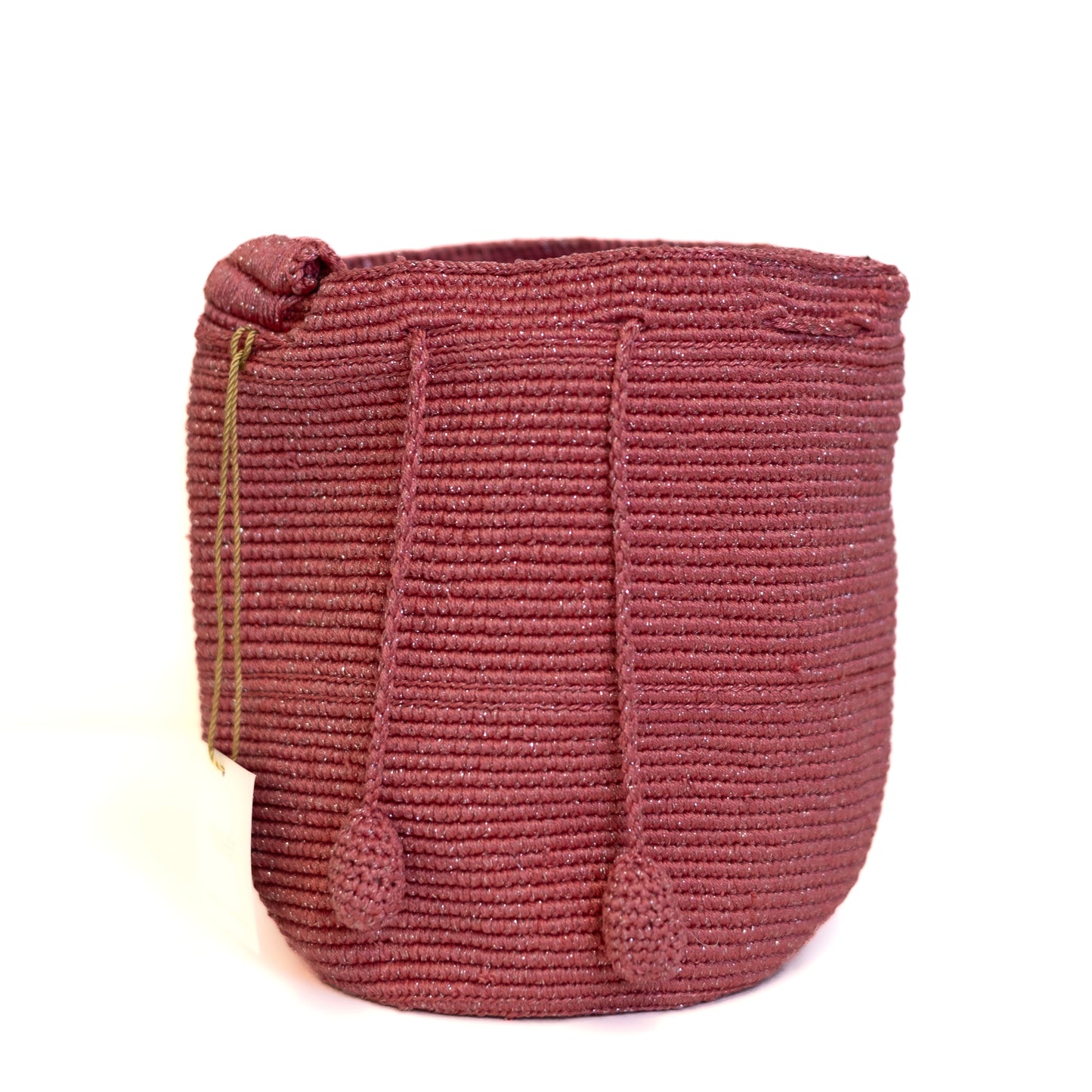 BOLSA DE SEDA ROSA