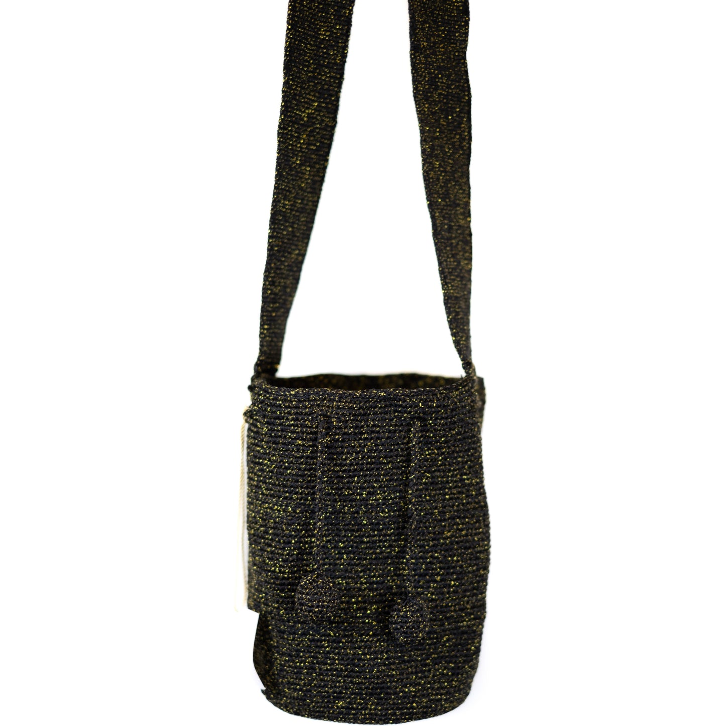 BOLSA DE SEDA NEGRA