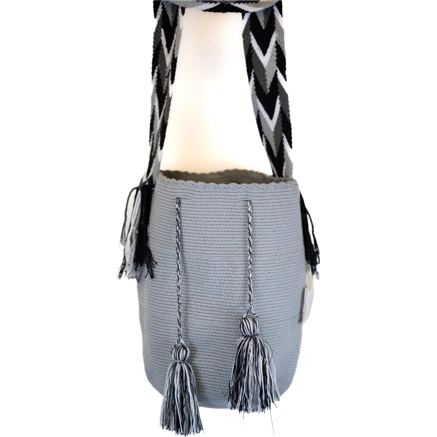 BOLSA GRIS WAYUU GRANDE