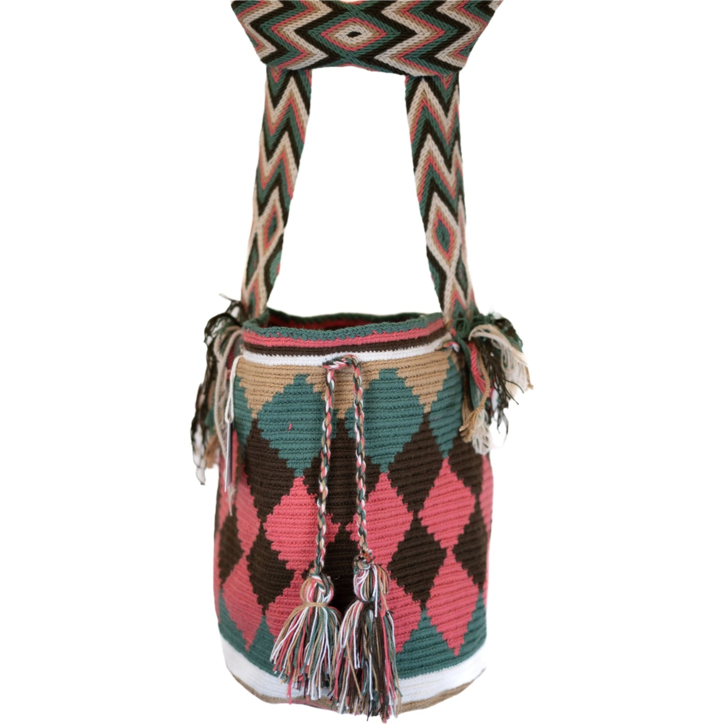 BOLSA COLORIDA WAYUU GRANDE