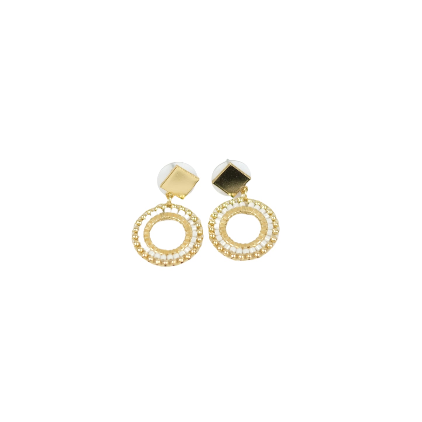 ARETES BLANCOS