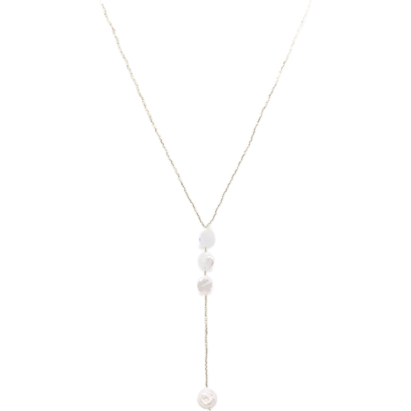 COLLAR BRILLO 4 PERLAS