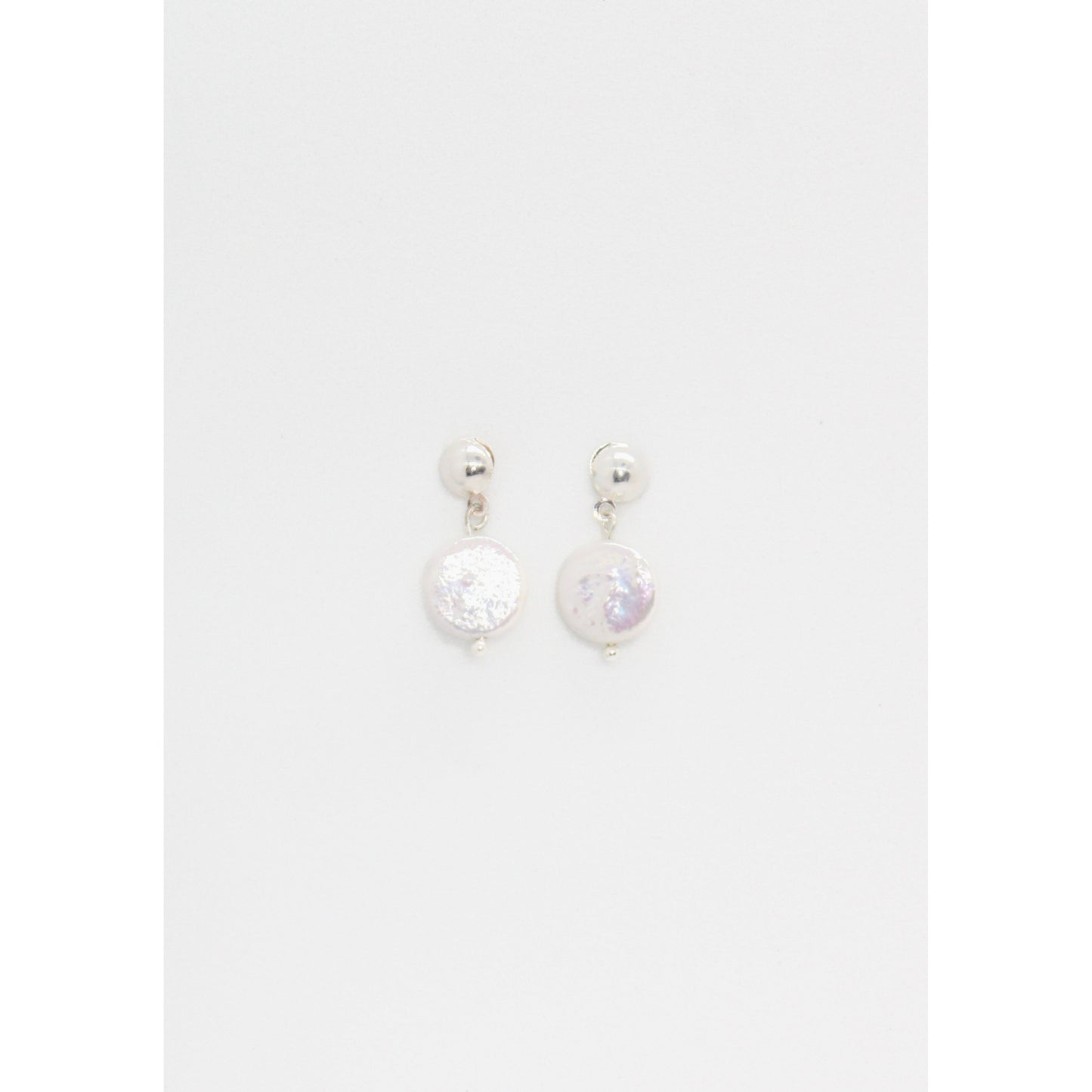 ARETES PERLA BLANCA